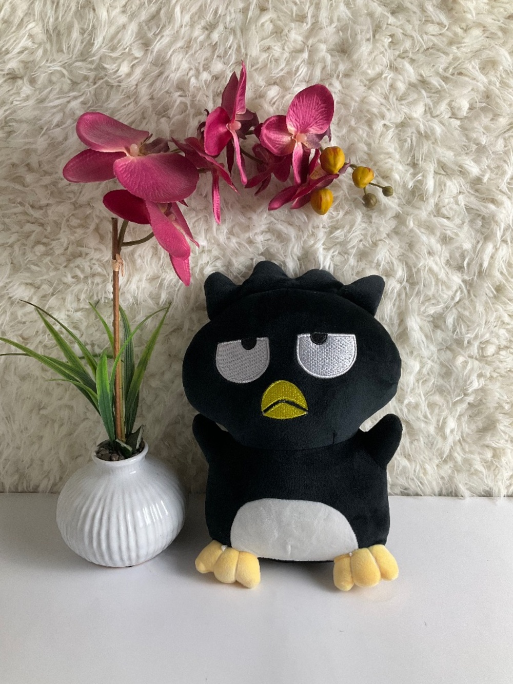 SANRIO BADTZ-MARU SOFT PENGUIN STUFFED PLUSH TOY/STUFFED ANIMAL!